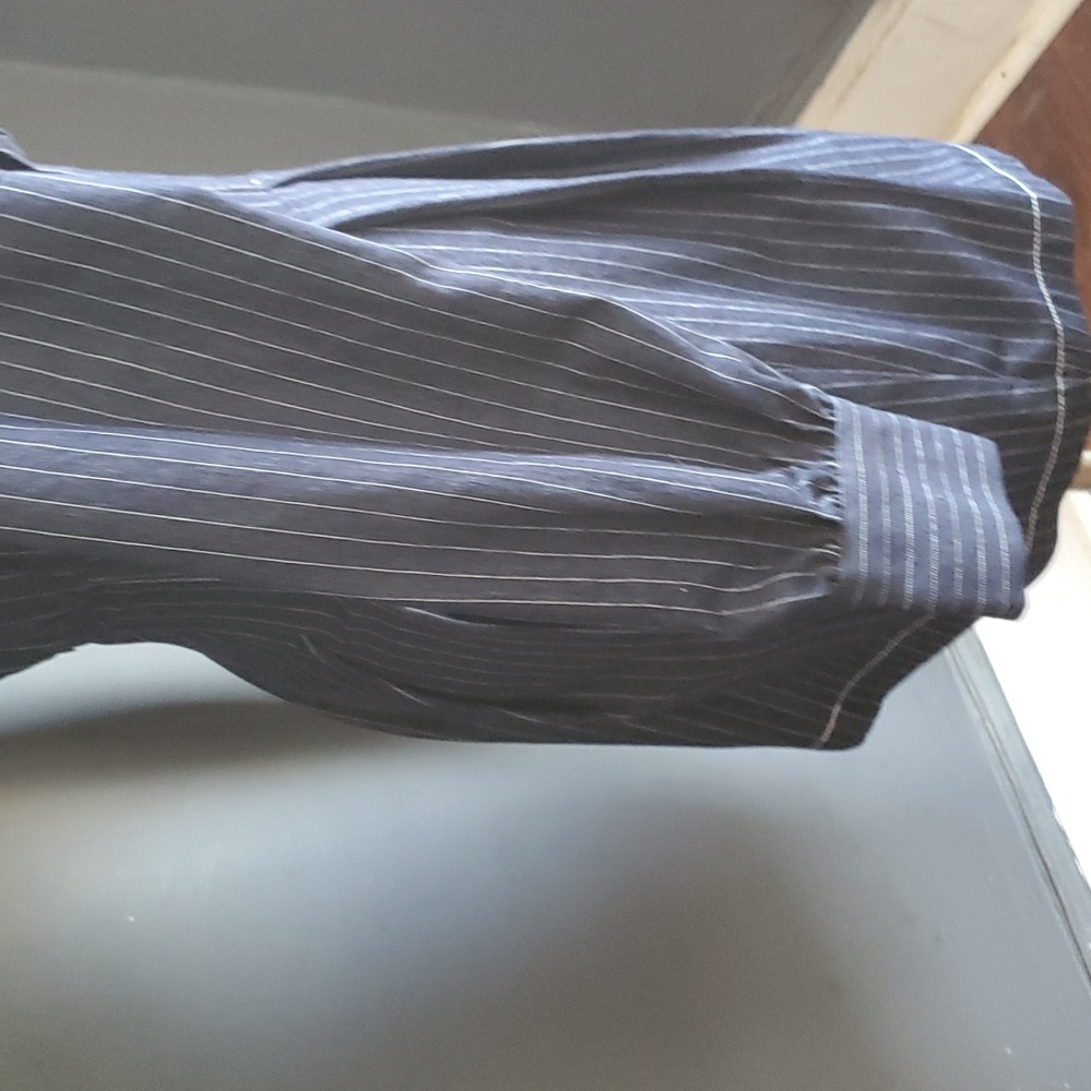 Lovers + Friends mini pinstripe denim dress size xs - Picture 7 of 17